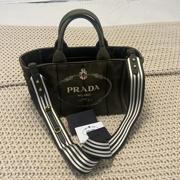 Authentic Prada bag with strap 2 way - Picture 1 of 17